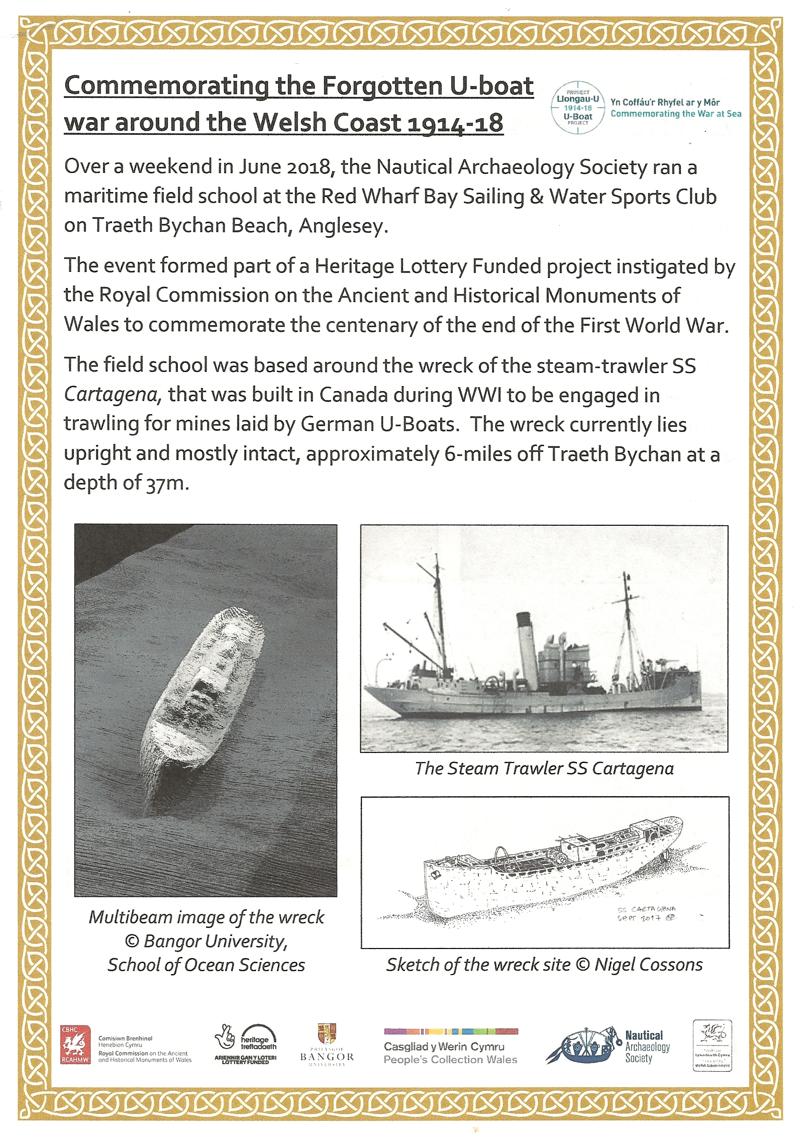 A message in a bottle